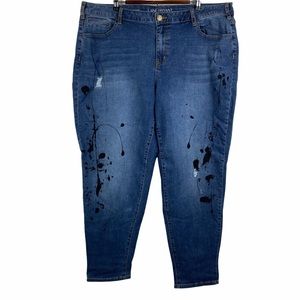 Lane Bryant Distressed Jeans